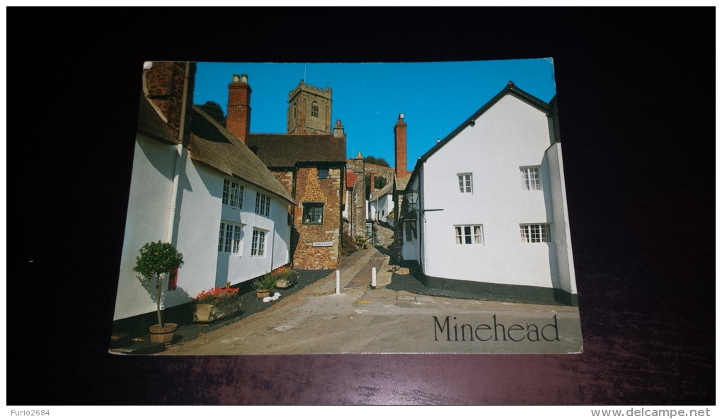 C-26526 MINEHEAD CHURCH STEPS - Minehead