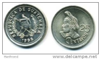 Guatemala 25 Centavos 1997 KM 278.6 Vz - Guatemala
