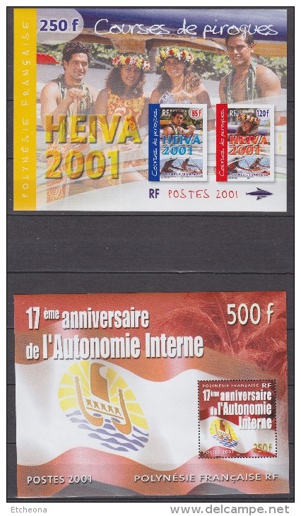 Polynésie Française 223 timbres + 9 blocs (15 timbres) neufs entre 472 de 1975 et 722 de 2004 Faciale +/- 245.00€