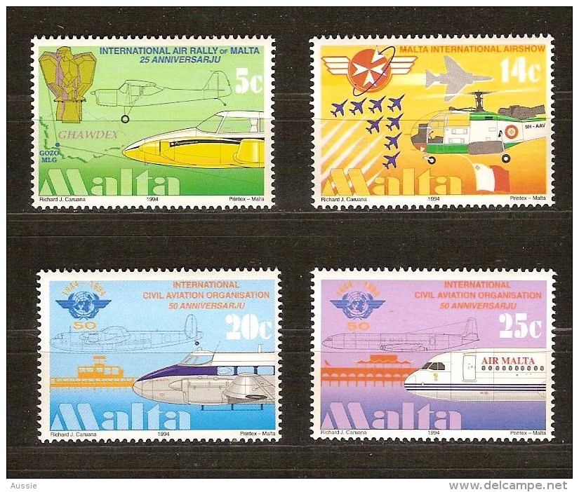 Malta Malte  1994  Yvertn° 911-14 *** MNH Cote 7,50  Euro - Malte