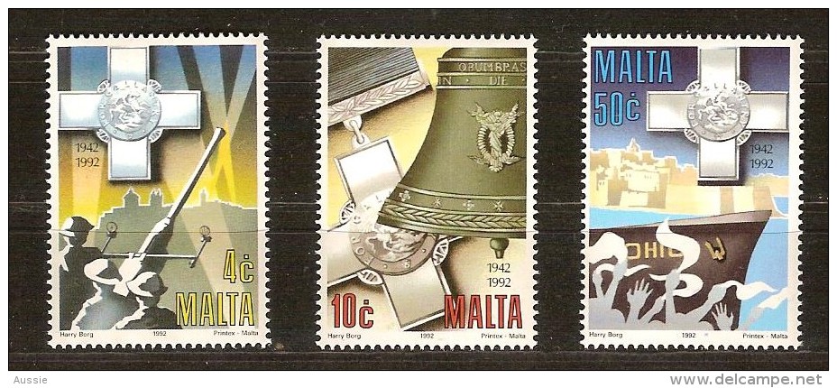 Malta Malte  1992  Yvertn° 866-68 *** MNH Cote 10  Euro - Malta