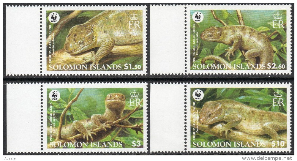 Solomon Islands Salomon 2005 Yvertn° 1164-67 *** MNH Faune WWF Cote 8,50 Euro - Salomon (Iles 1978-...)