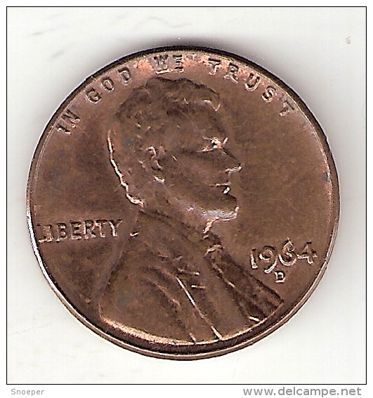 Usa 1 Cent 1967   Km 201  Unc !!! - 1959-…: Lincoln, Memorial Reverse