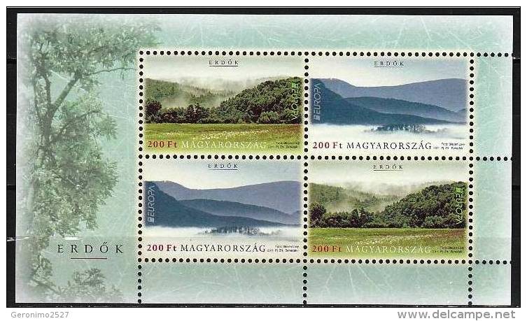 Europa CEPT 2011 HUNGARY Forests - Fine S/S MNH - Ungebraucht