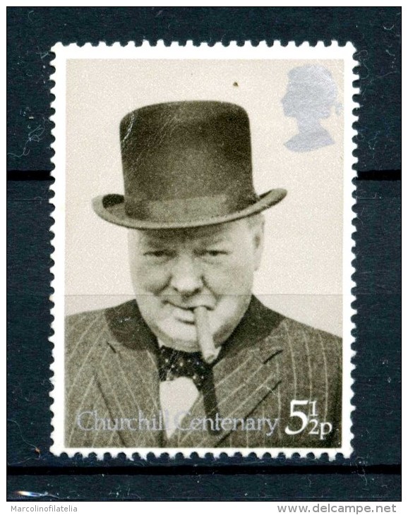 I NGHILTERRA - CHURCHIL  Centenary - MNH ** - Nuovo -news.. - Sir Winston Churchill