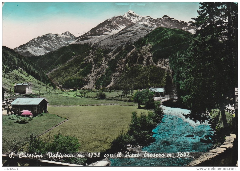 SONDRIO - S. CATERINA VALFURVA - CON IL PIZZO TRASERO - Sondrio