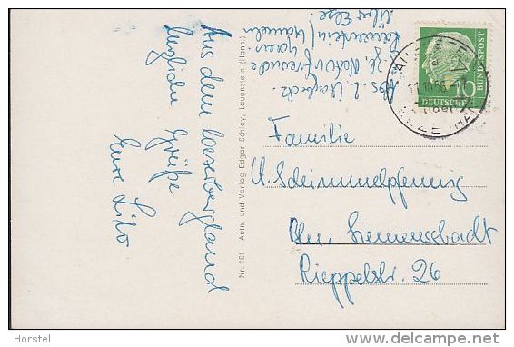 D-31020 Salzhemmendorf - Lauenstein - Alte Ansichten - Bergbad - Freibad - Stamp 1956 - Hameln (Pyrmont)