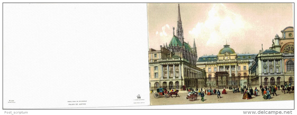 Paris - Palais De Justice - Illustration - Other Monuments