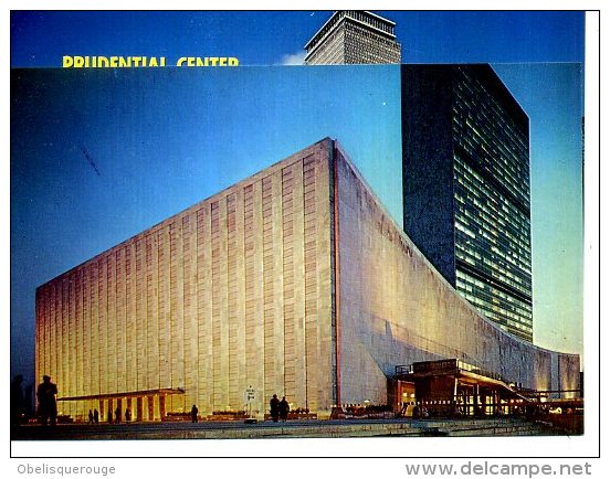 UNITED NATIONS  NEW YORK PERMANENT HEADQUARTERS BUILDING CENTER CARTE COMME NEUVE - Autres Monuments, édifices