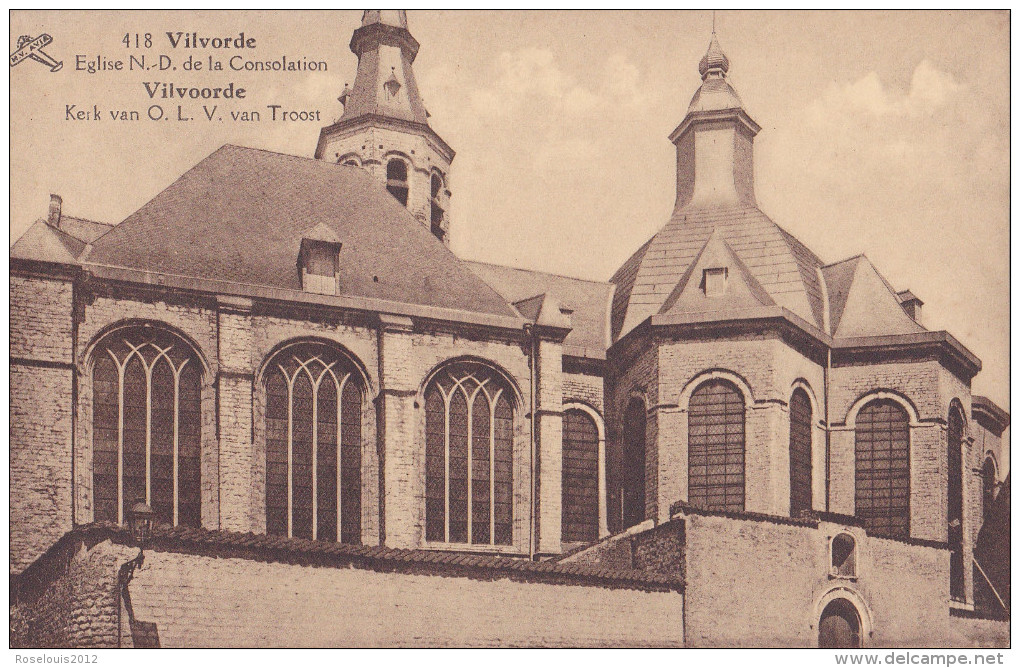 VILVOORDE / VILVORDE : église ND De La Consolation - Vilvoorde