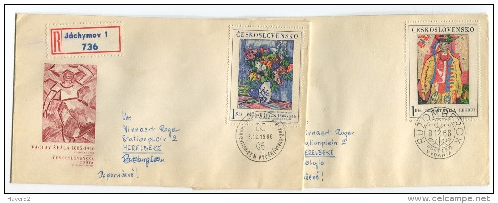 Set Of 2 RECOMMENDED LETTERS From 1966 - VERY NICE - See Scans - Covers