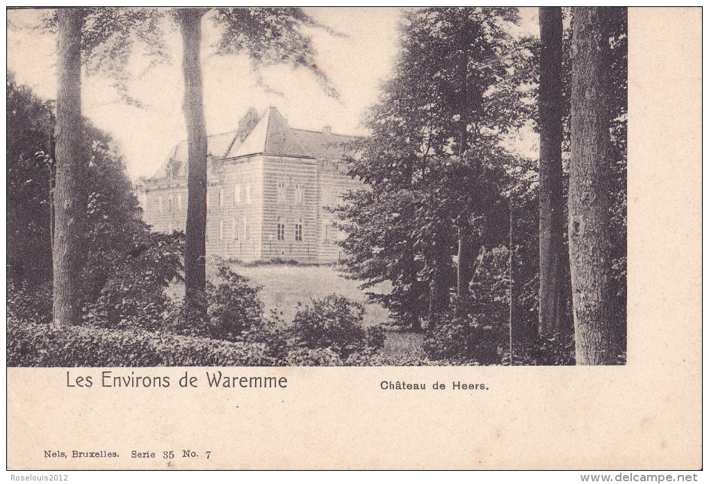 WAREMME : Le Château De HEERS - Borgworm