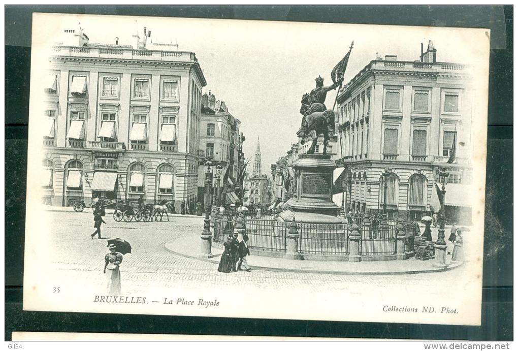 N°35   - Bruxelles -   La Place Royale   Fag19 - Monuments