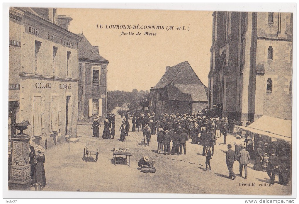 Sortie De Messe - Le Louroux Beconnais