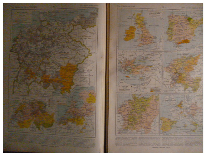 Ancien Atlas Classique Vidal-Lablache   - Histoire Et Géographie 1910 - 1901-1940