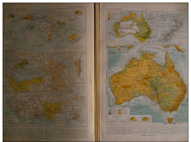 Ancien Atlas classique Vidal-Lablache   - Histoire et Géographie 1910