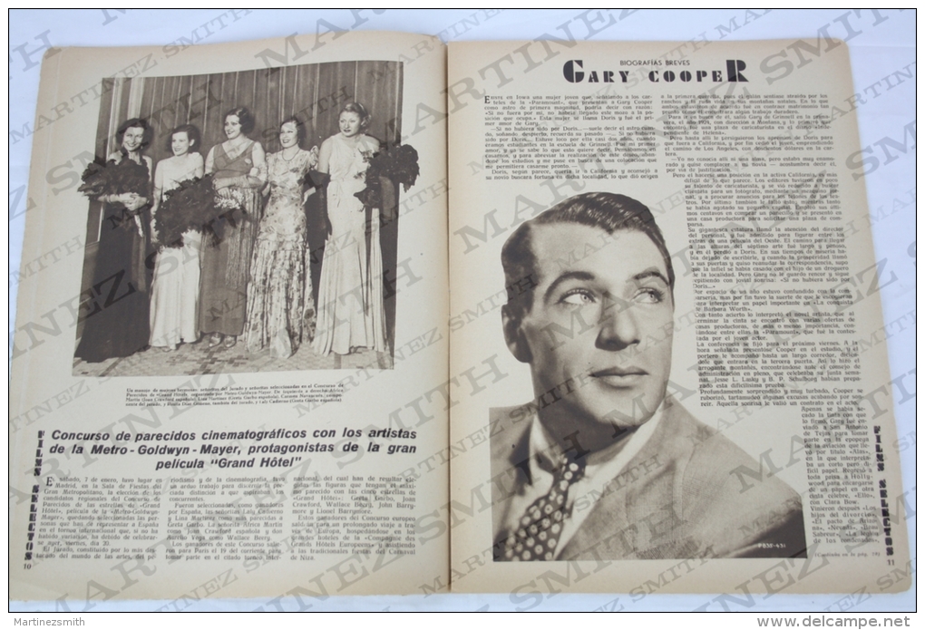 1933 Movie Actors Magazine - Boris Karloff, Gary Cooper, Liane Haid, Tom Douglas,  Irene Ware, Alexander Kirkland... - Zeitschriften