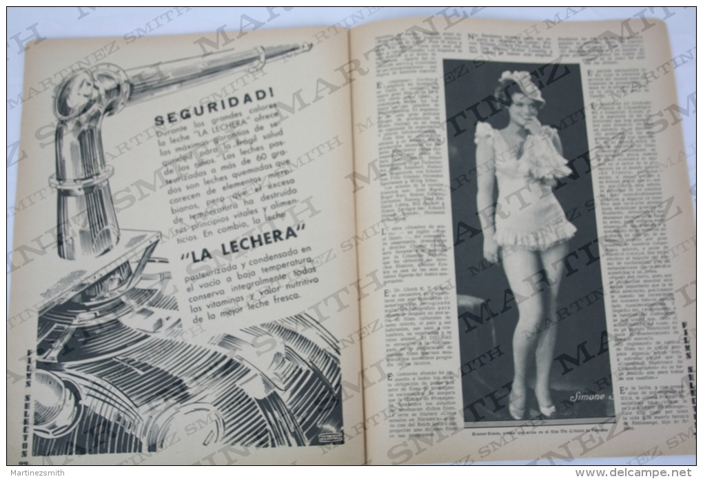 1933 Movie/ Cinema Actors Magazine - Frances Dee, Fatty, Simone Simon, Fay Wray, Joan Crawford, Roscoe Arbuckle... - Revistas