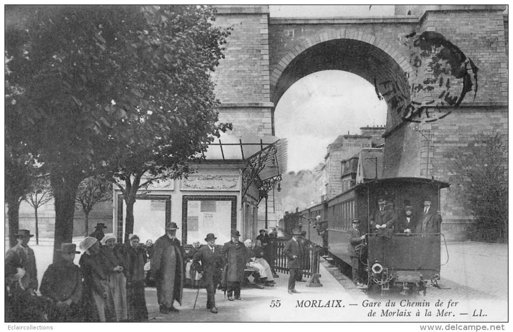 Morlaix    29     Gare De Chemin De Fer - Morlaix