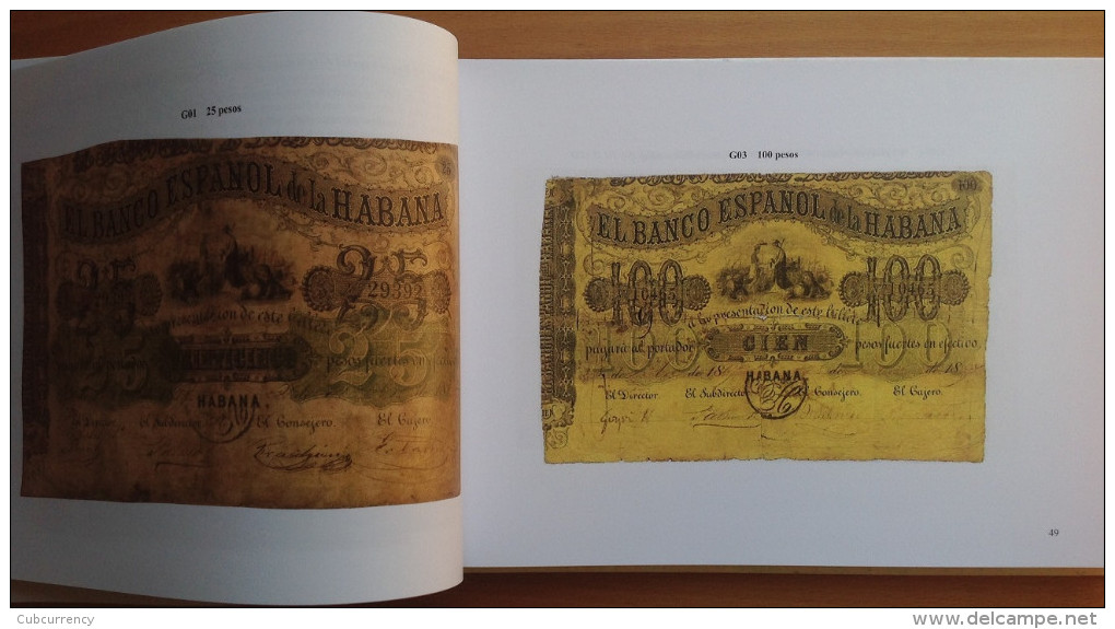 CUBA " Papiergeld Von Der Spanischen Kolonialzeit , 1781-1898" Buch Publikation Von Pavel Meleg - Autres & Non Classés