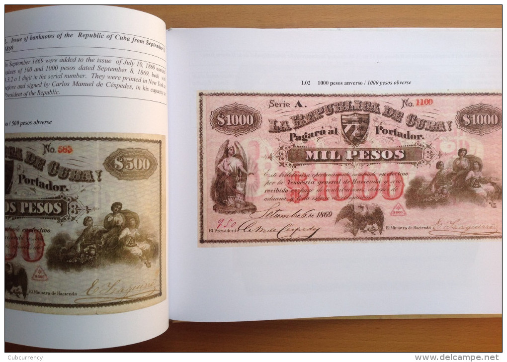 CUBA " Papiergeld von der spanischen Kolonialzeit , 1781-1898" Buch Publikation von Pavel Meleg