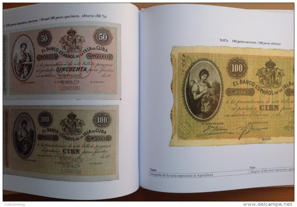 CUBA " Papiergeld von der spanischen Kolonialzeit , 1781-1898" Buch Publikation von Pavel Meleg