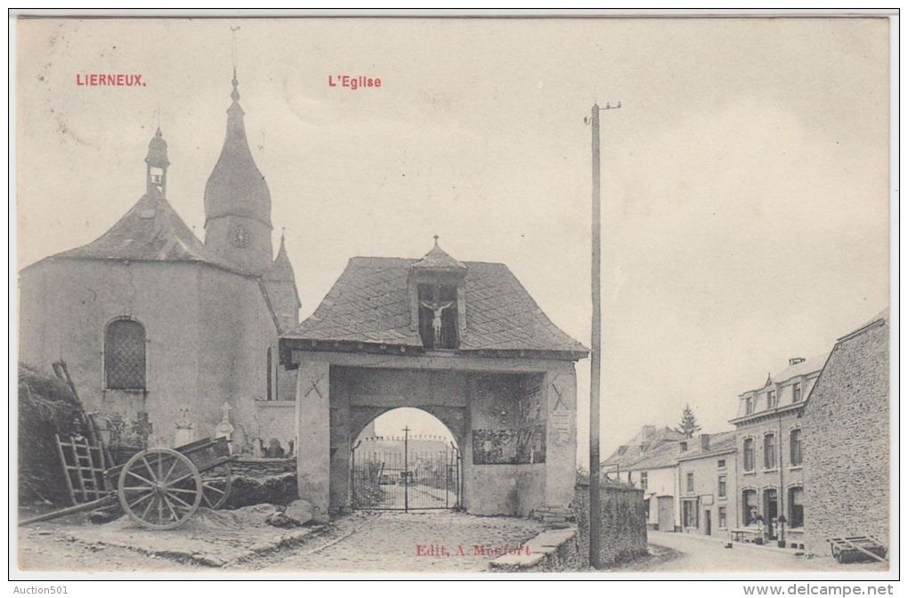 24336g EGLISE - CHAPELLE - CIMETIERE - Lierneux - 1910 - Lierneux