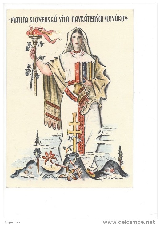 11478 -  Matica Slovenska Vita Navhatenych Slovakov Pomahajme Navratenym Slovakom (Format 10X15) - Slovacchia