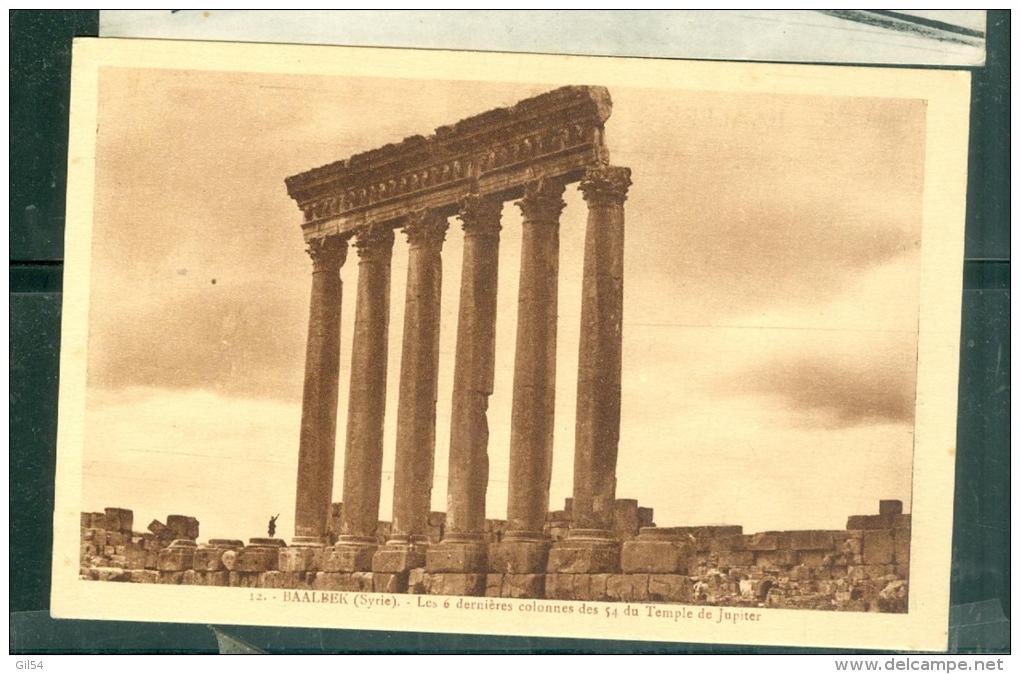 N°12 - Baalbek ( Syrie) - Les 6 Dernières Colonnes Des 54 Du Temple De Jupiter  -  - Fag117 - Syria