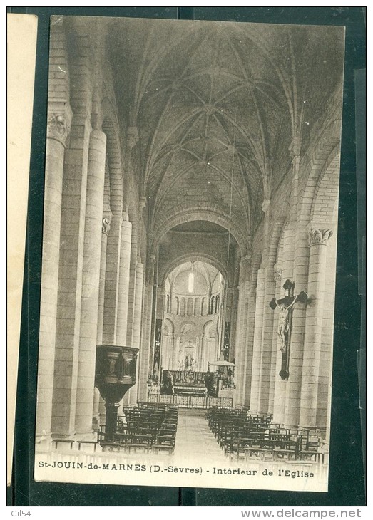 SAINT JOUIN DE MARNES - Intérieur De L' Eglise  - Fag156 - Saint Jouin De Marnes