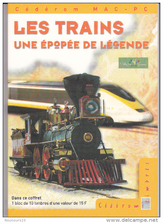 CD Rom Les Trains, Une épopée De Légende - French