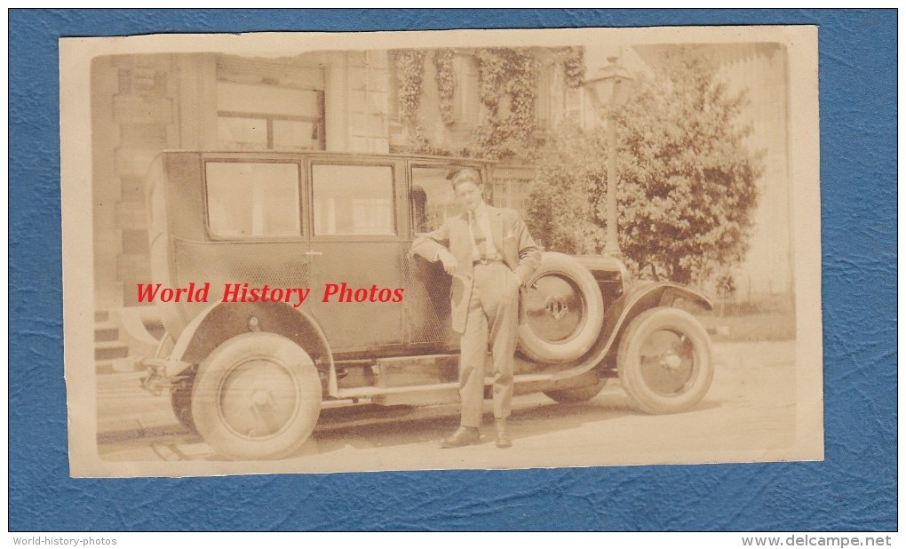 Photo Ancienne - Belle Automobile Ancienne à Identifier - Citroen ? - 1926 - Automobili