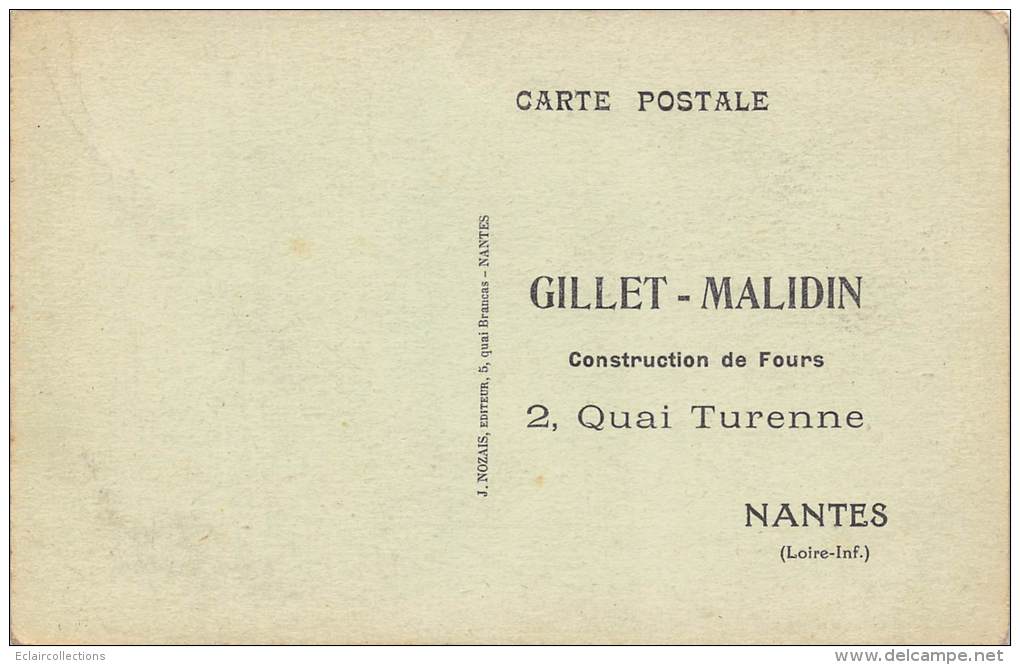 Nantes     44    Construction De Fours  Pour Boulangerie Maison Gillet-Malidien - Nantes