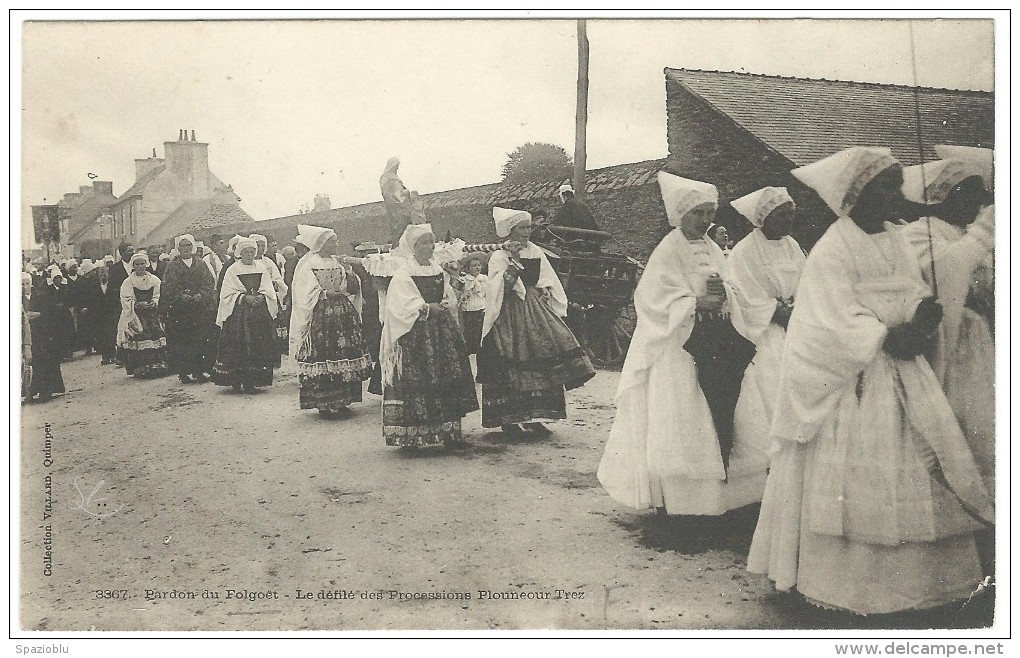 3367, Pardon Du Folgoet - Le Dè Filè Des Processione Plouneour Trez. - Lesneven