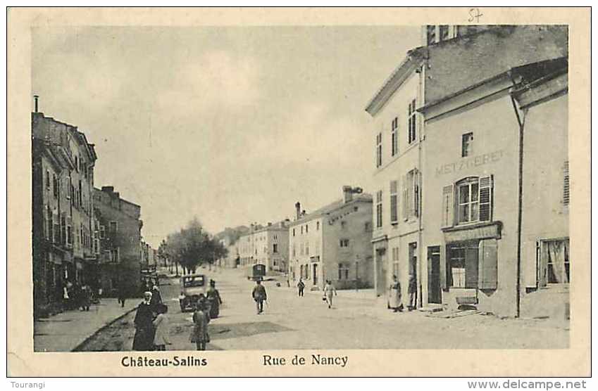 Nov14 1319: Château-Salins  -  Rue De Nancy - Chateau Salins