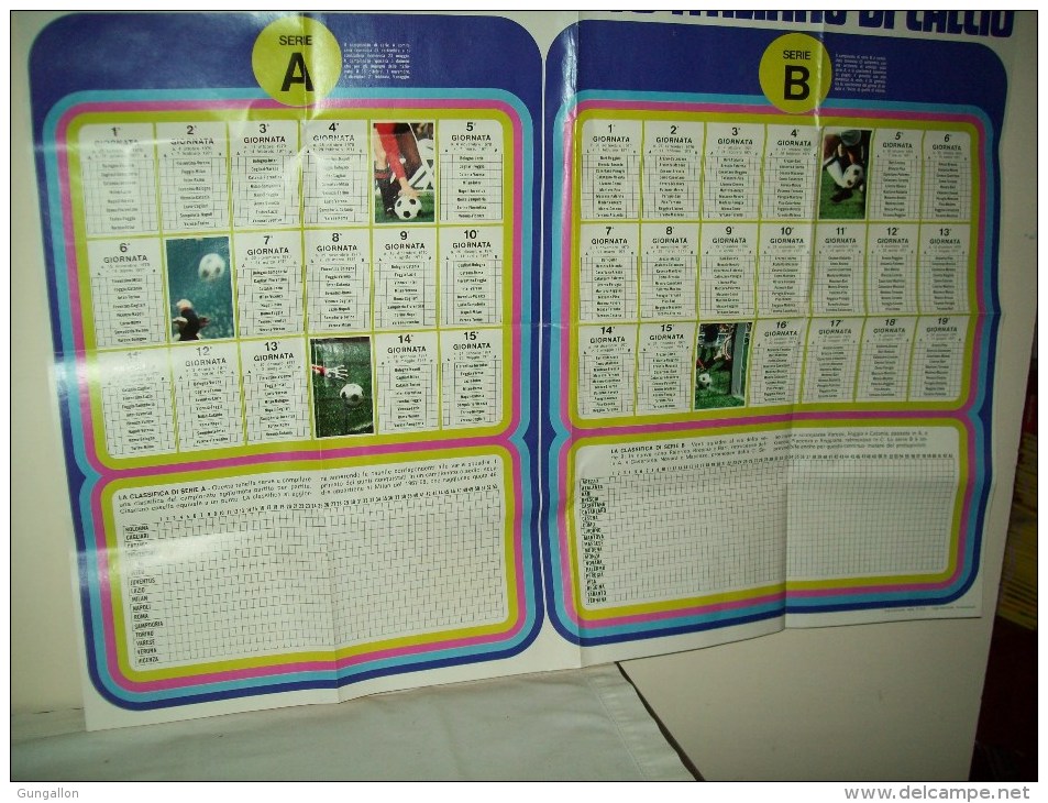 Campionato Di Calcio Italiano 1970/1971 " Inserto Della Domenica Del Corriere - Altri & Non Classificati