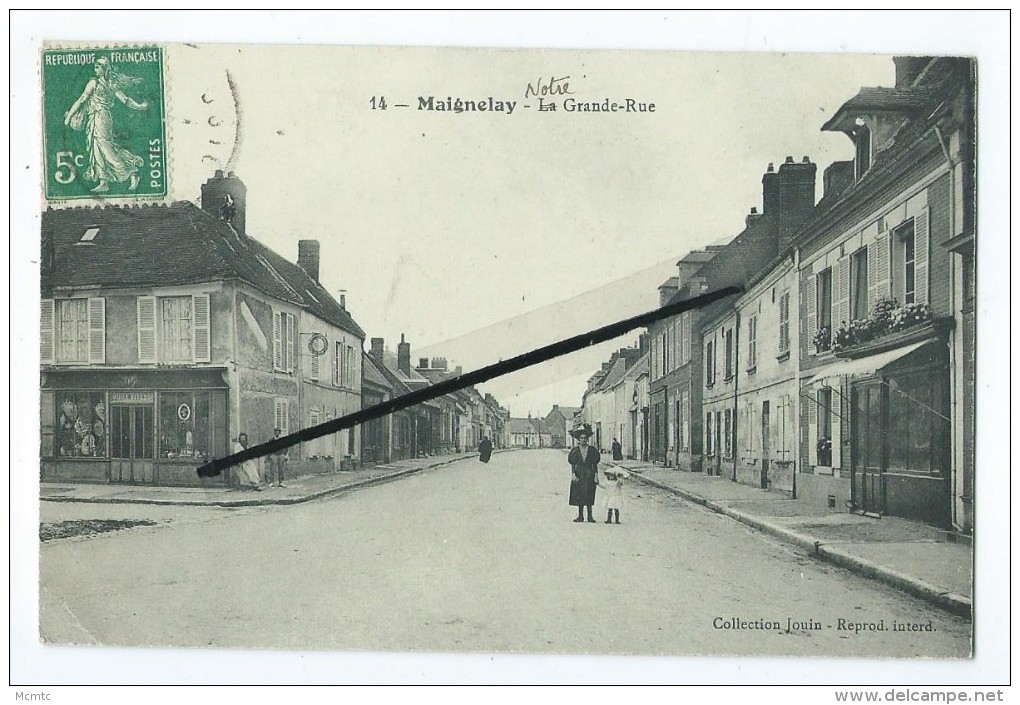 CPA - Maignelay - La Grande Rue - Maignelay Montigny