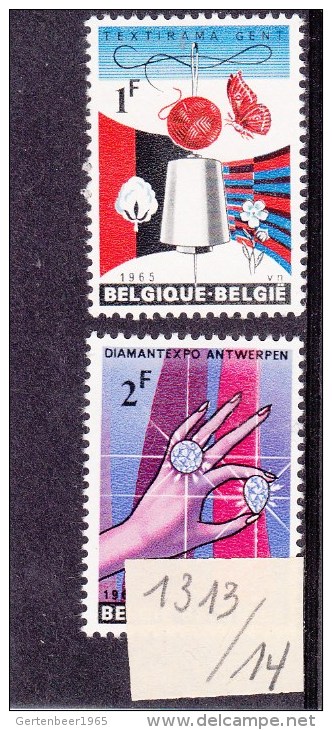 Nr.1313 / 1314 En 1352 / 1353  Postfris - Autres & Non Classés