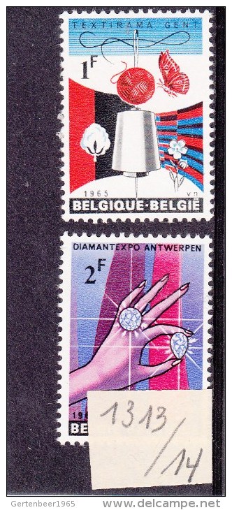 Nr.1313 / 1314 En 1352 / 1353  Postfris - Altri & Non Classificati