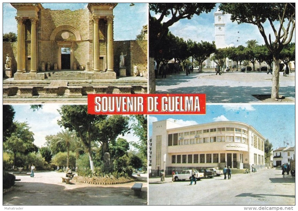 Algeria Guelma Different Views  Stamps - Guelma