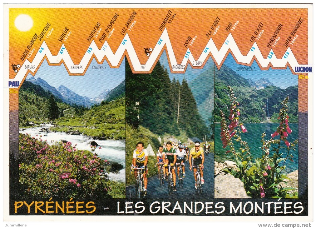 Pyrénées - Les Grandes Montées. Pau - Luchon - Midi-Pyrénées