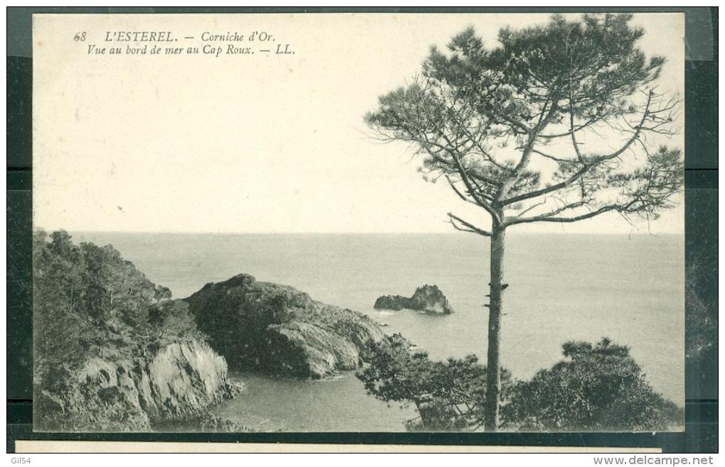 N°68  L&acute;Esterel   -  Corniche D'or - Vue Au Bord De Mer Au Cap Roux    -  Fah13 - Autres & Non Classés