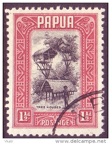 PAPUA 1932 SG #132 1½d VF Used - Papua New Guinea