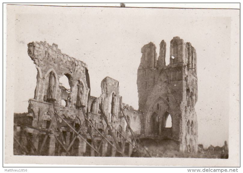 Photo 1919 IEPER (Ypres) - La Halle Aux Draps (A95, Ww1, Wk 1) - Ieper