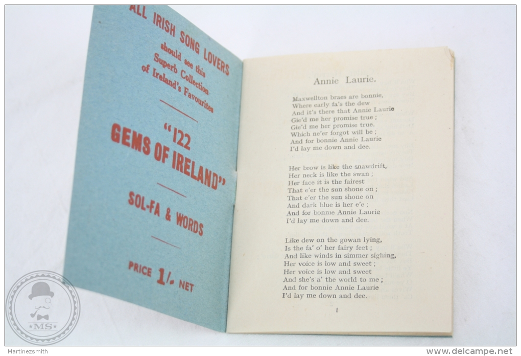 51 Beauties Of Scottish Song, Star Word Book By Mozart Allan - Paramount Song Book - Sonstige & Ohne Zuordnung