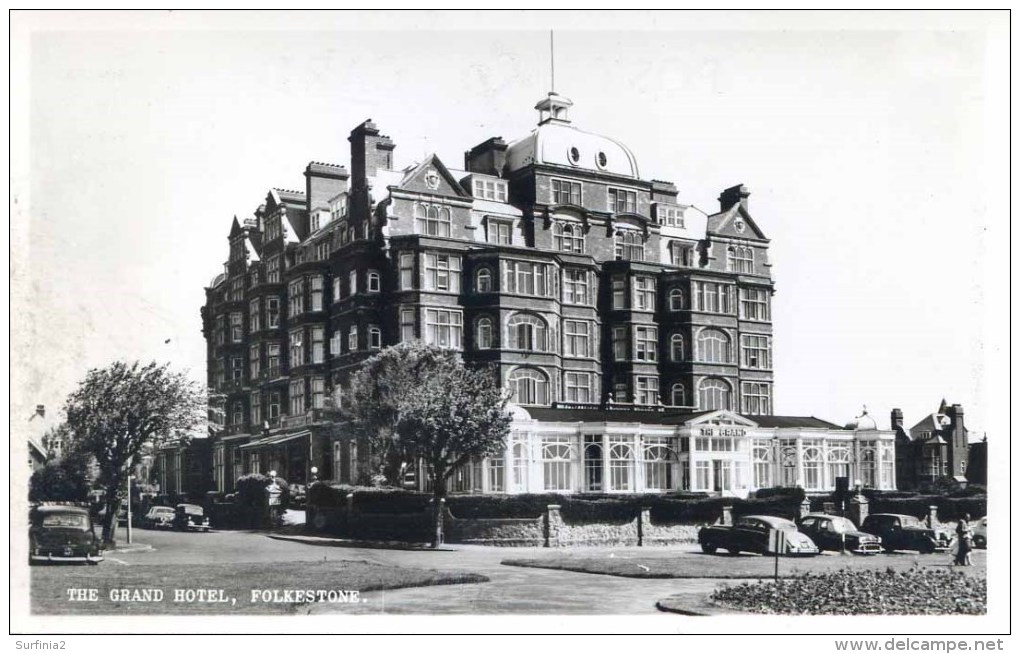 KENT - FOLKESTONE - THE GRAND HOTEL RP Kt468 - Folkestone