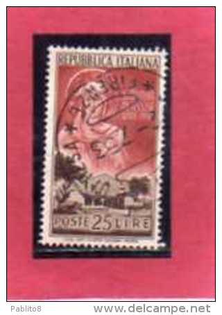 ITALIA REPUBBLICA ITALY REPUBLIC 1953 S. ST SANTA CHIARA D´ASSISI USATO  - USED - OBLITERE´ - 1946-60: Usados