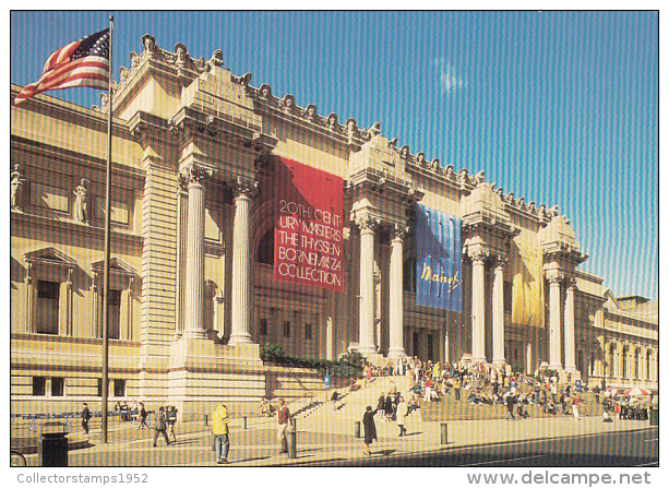 11800- NEW YORK CITY- METROPOLITAN MUSEUM OF ART, ENTERANCE - Museums