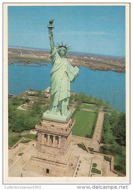 11818- NEW YORK CITY- STATUE OF LIBERTY, PANORAMA - Statue Of Liberty