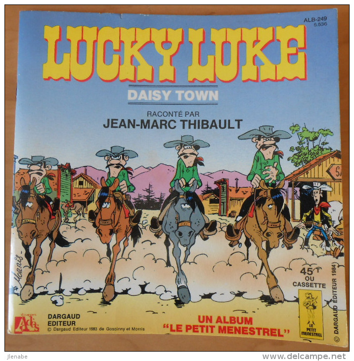 Lucky Luke " Daisy Town " 45 T 1983 - Disques & CD